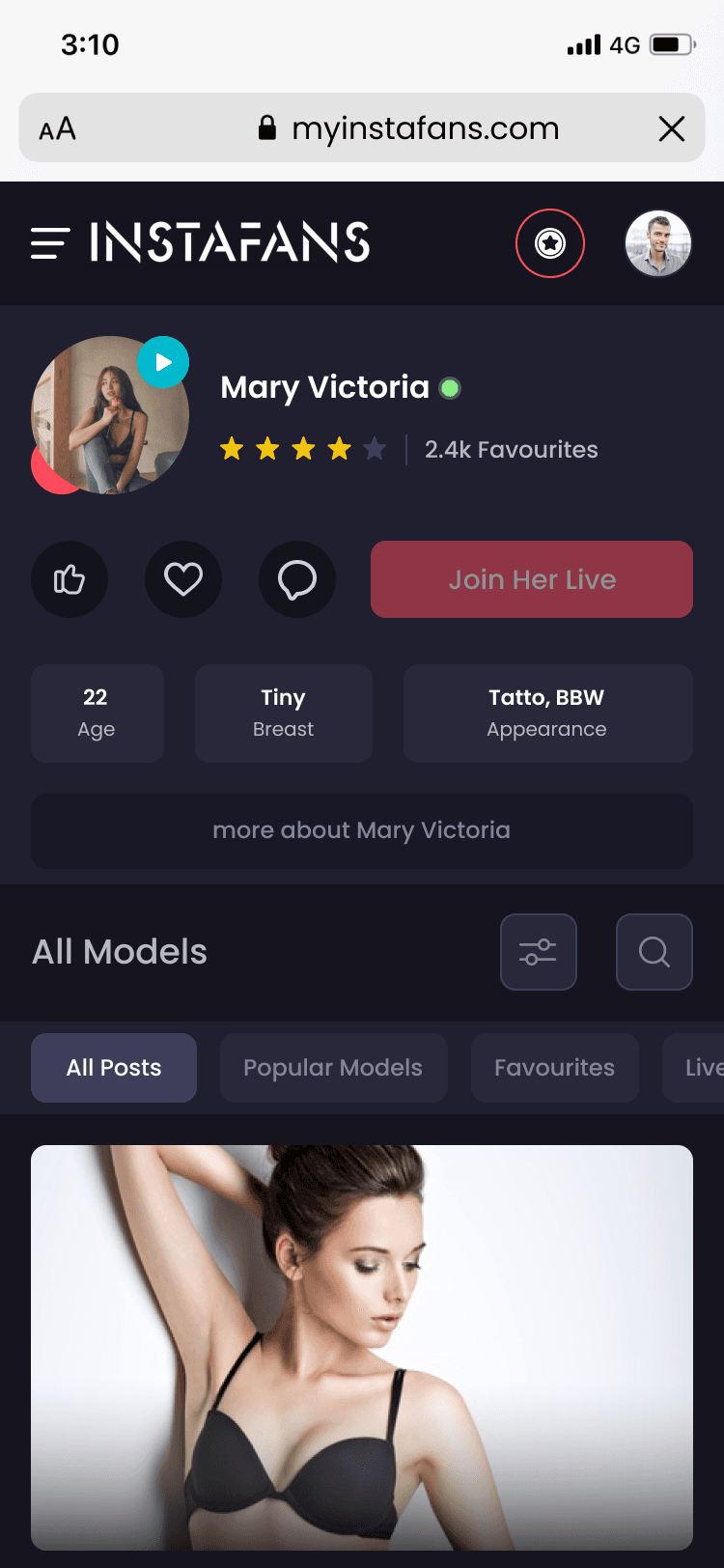 Switch between grid and list view